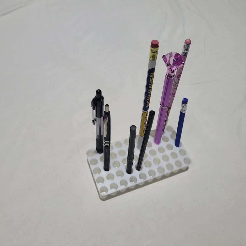 Holder for Pens Pencils Markers Make-Up Brushes Eyeliner Lip Liner Tweezers Ect